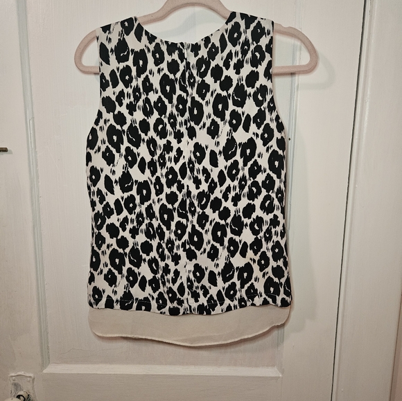 Leopard Print Sleeveless Top - Picture 3 of 6